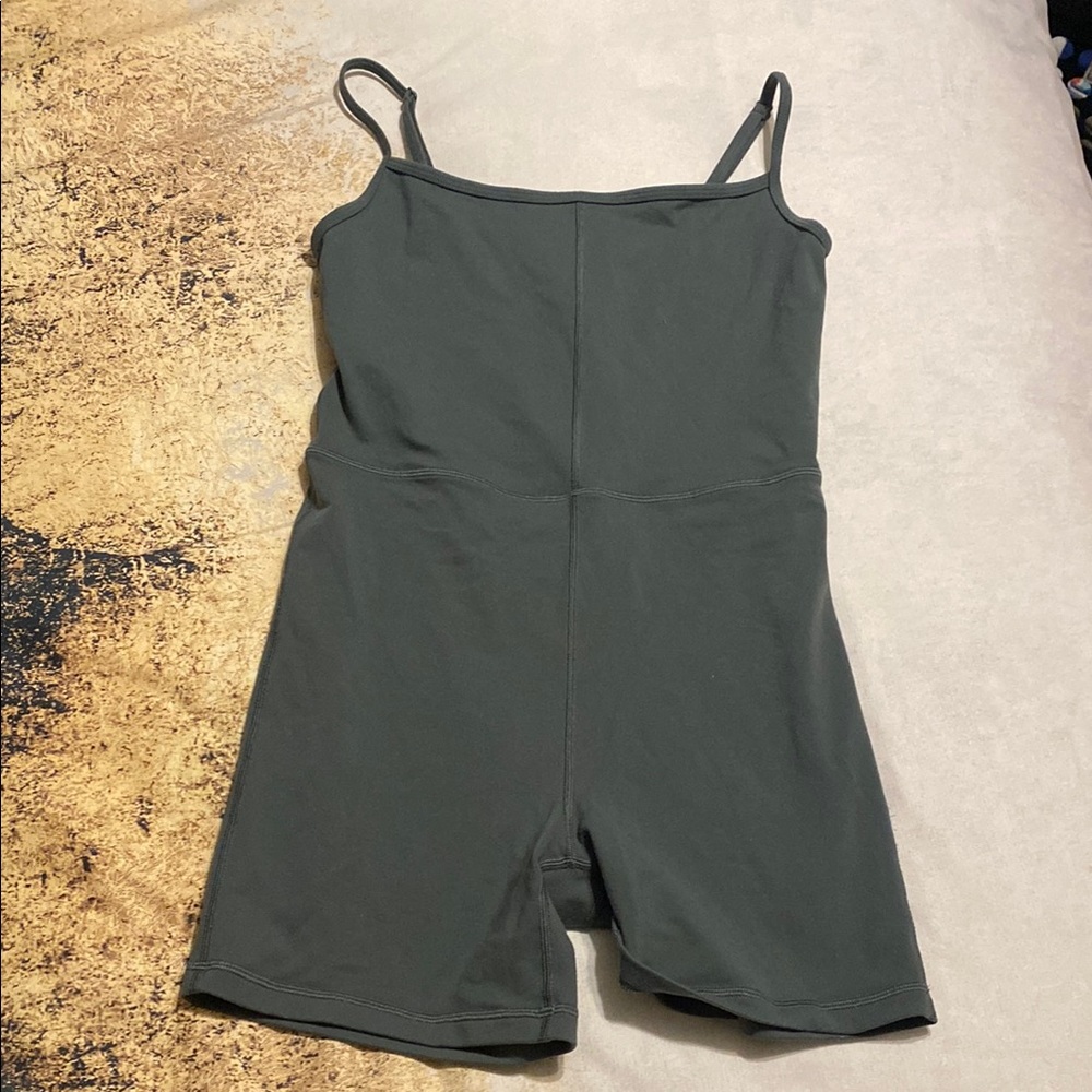 Wilfred Gray Bodysuit with Spaghetti Straps